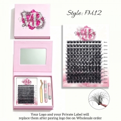 “FM12” Luxury Magnetic Mirror Kit Box