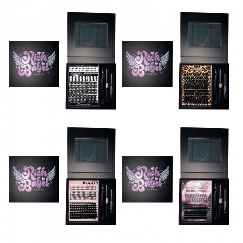 30 boxes Customized Luxury Magnetic Cluster Kits