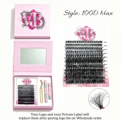 “100D MAX” Luxury Magnetic Mirror Kit Box