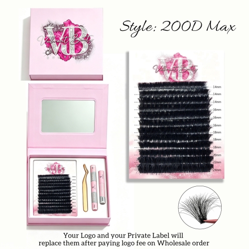 “200D MAX” Ultra Volume Clusters 14mm to 24mm