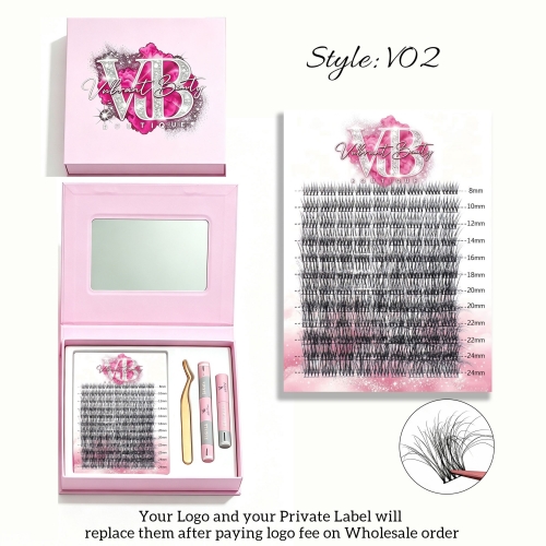 “V02” MEGA Volume Clusters 8mm to 24mm