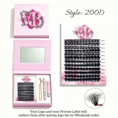 “200D” Luxury Magnetic Mirror Kit Box
