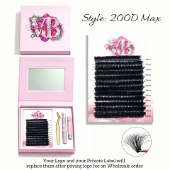 “200D MAX” Luxury Magnetic Mirror Kit Box