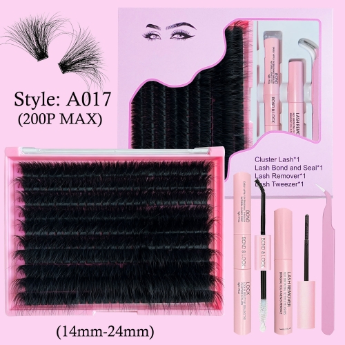 “A017” 200D Ultra Volume Clusters 14mm-24mm