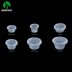 4 oz disposable sauce packaging plastic portion deli cup containers