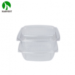 Harvest Disposable OPS Salad Cookies Fruit Bowl Container With Lid