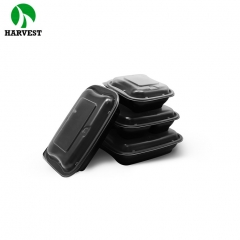 9x6 Inch Rectangular Hot Food To Go PP Container