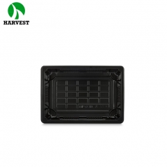 Harvest HP-03 Disposable Plastic Take Away Sushi Tray