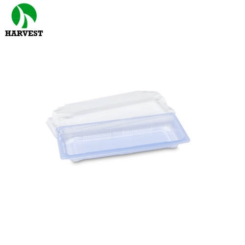 Harvest HP-02 OEM ODM accepted PS plastic printing sushi tray container