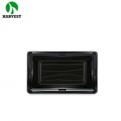 Harvest BF-20 Rectangle Sushi Takeaway Disposable Plastic platter