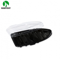 Harvest BN-16-1 Boat-shaped Disposable Plastic Sushi Trays