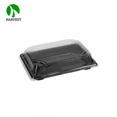 Harvest PLA-05 Professional Manufacturer Biodegradable PLA Sushi Packaging Tray