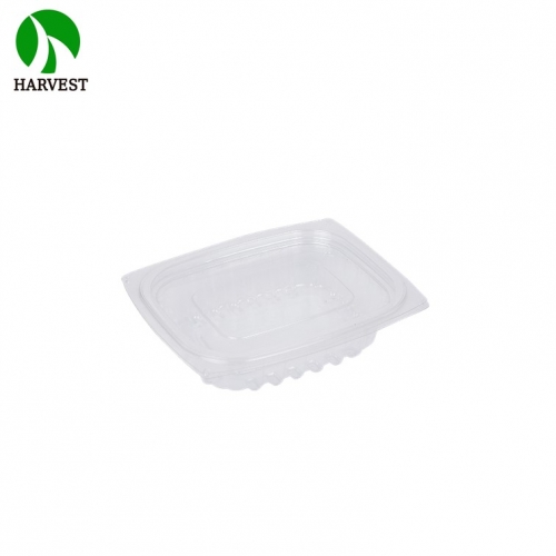 Harvest Disposable OPS Salad Cookies Fruit Bowl Container With Lid