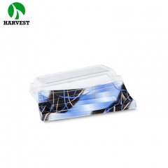 Harvest BF-30 Disposable Plastic Sushi Dessert Food Packaging Tray
