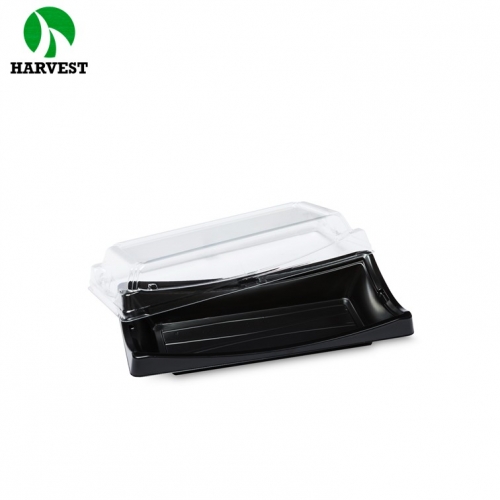 Harvest BF-30 Disposable Plastic Sushi Dessert Food Packaging Tray