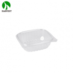 PET HC-12 transparent fruit salad disposable plastic container box