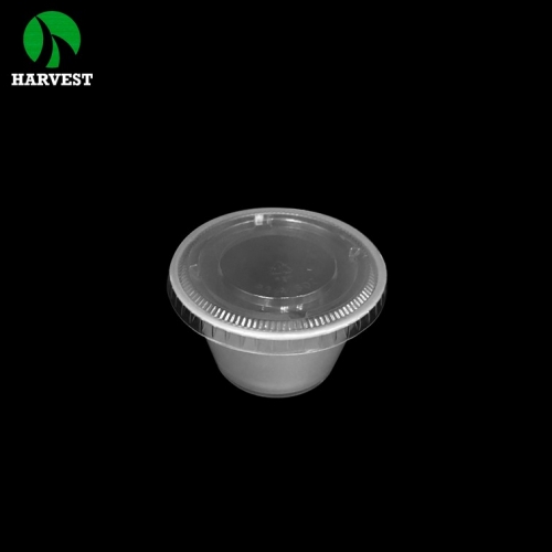 4 oz disposable sauce packaging plastic portion deli cup containers