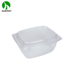 Harvest Disposable OPS Salad Cookies Fruit Bowl Container With Lid