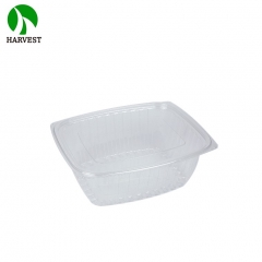 Harvest Disposable OPS Salad Cookies Fruit Bowl Container With Lid