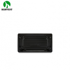 Harvest HPT-01 Small PET RPET Plastic Sushi Containers