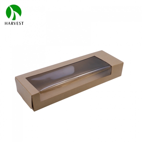 KCW-02 Long Paper Food Box With Window