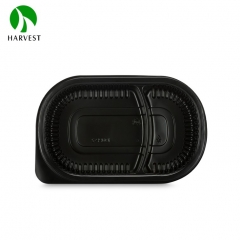 Microwaveable Takeaway Oval Plastic Food Box - 180PP Series