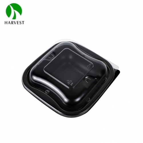 Harvest food packaging - SP 6 6x6 Inch Square Hot Food To Go PP Container