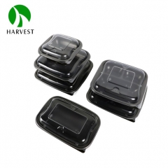 Harvest food packaging - SP 6 6x6 Inch Square Hot Food To Go PP Container