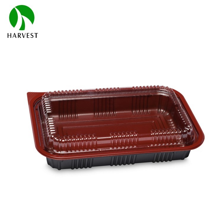 Microwaveable Rectangular Plastic Food Box - PP-85 Series