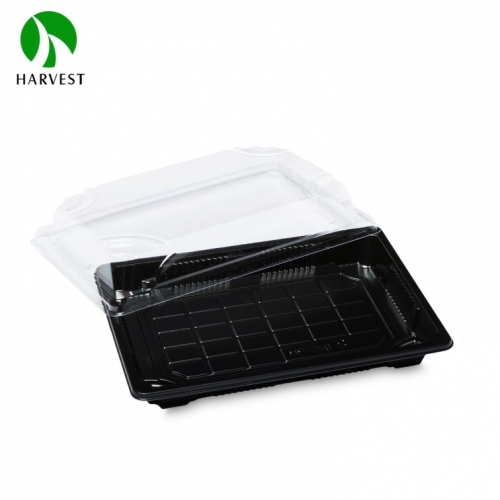Harvest HP-01 Small Disposable Plastic Sushi Containers