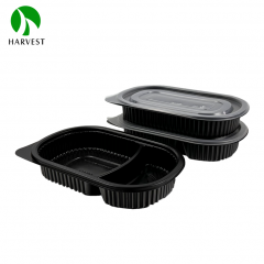 Microwaveable Takeaway Oval Plastic Food Box - 180PP Series