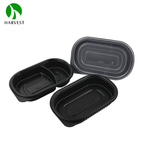 Microwaveable Takeaway Oval Plastic Food Box - 180PP Series