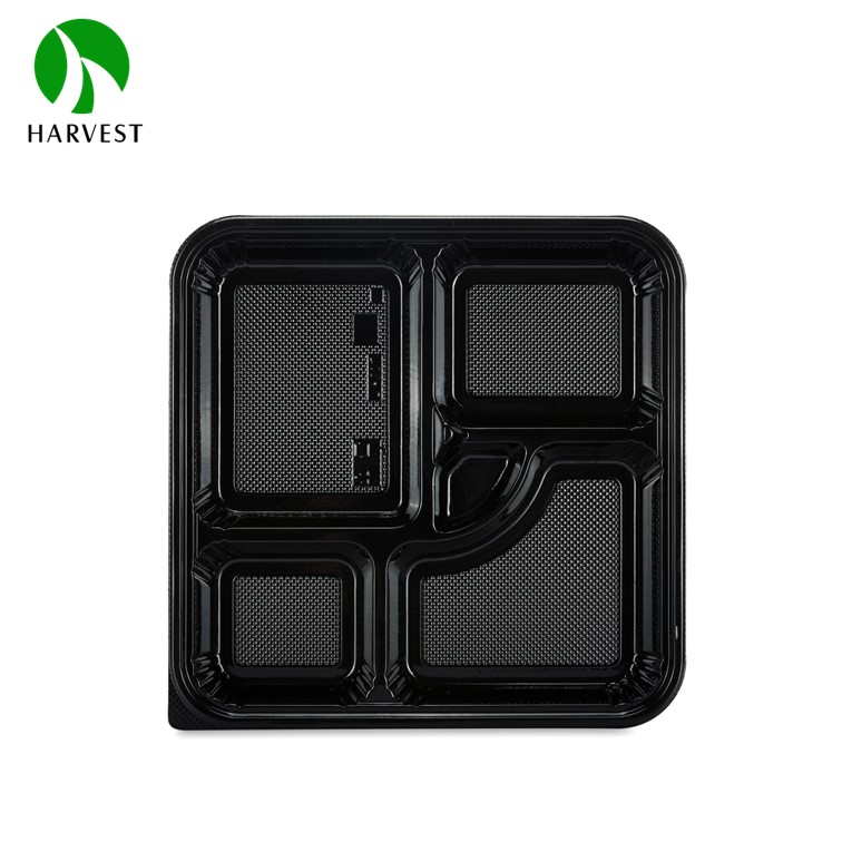 Plastic Black Greendale Bento Box, Packaging Size: 1000 ml