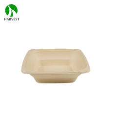 7" Square Pulp Food Poke Bowl - CP Series