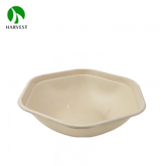 Hexagon Pulp Food Salad Bowl - CBH Series