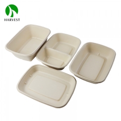 Rectangle Pulp Food Box - CR Rectangle Series