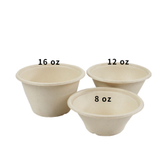 Round Pulp Food Bowl - CHP Series