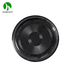 Recyclable Round Plastic Party Tray - PET Round Series