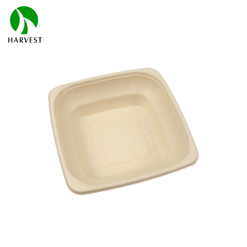 7" Square Pulp Food Poke Bowl - CP Series