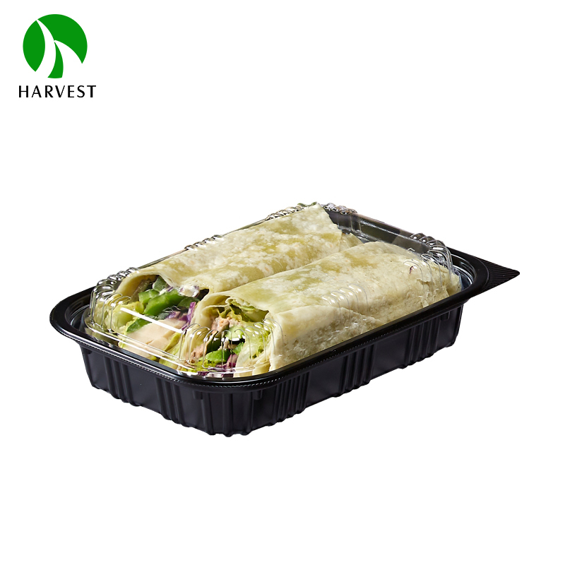 Microwaveable Rectangular Plastic Food Box - PP-85 Series