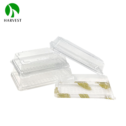R-PET Recycled Sushi Tray - HE Series