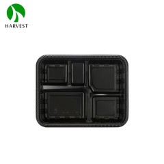 HP系列 五分格日式塑料便當盒