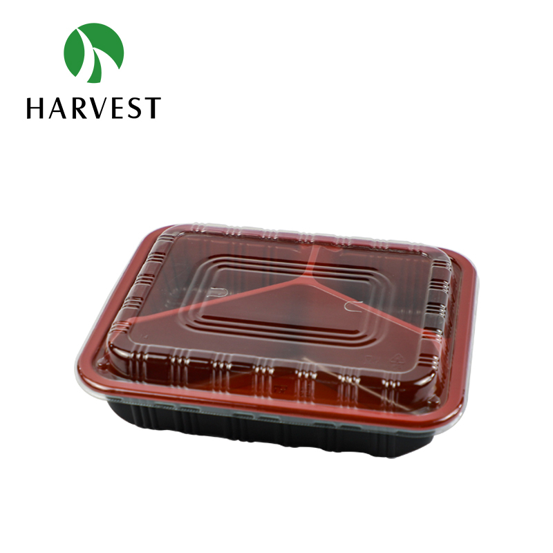 Classic Japanese Plastic Bento Box - HAM Series