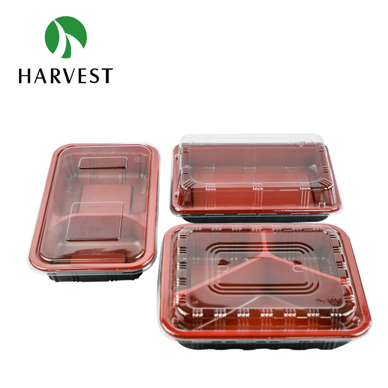 Classic Japanese Plastic Bento Box - HAM Series