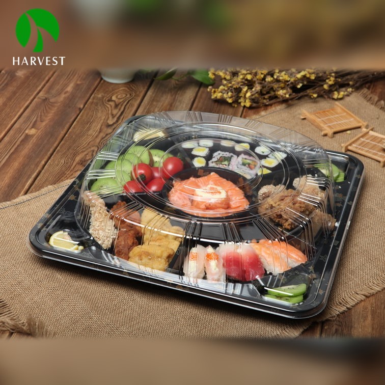 Square Plastic Party Tray - SR Series