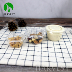 Plastic disposable sauce packaging deli cups