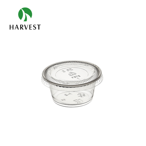 Plastic disposable sauce packaging deli cups