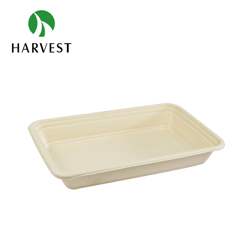 Rectangle Pulp Food Container - CRT1500