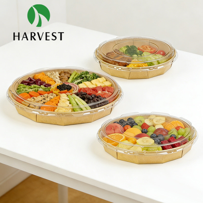 Round Paper Sushi Tray - PH Round Series