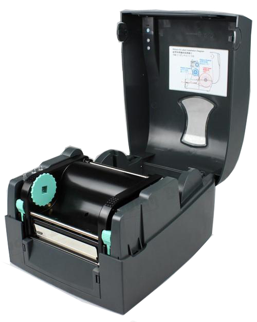 4in&110mm Thermal/thermal transfer printer Barcode Label Printer ...